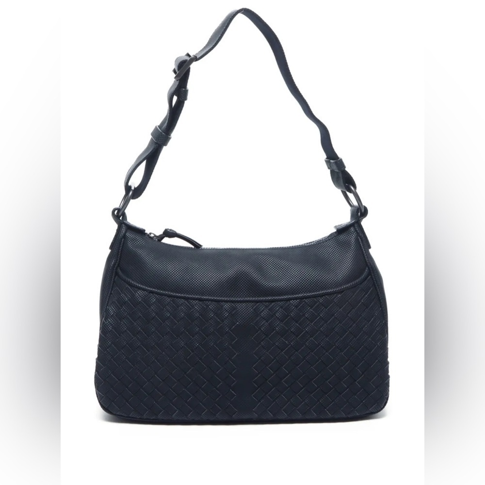 Authentic Bottega Veneta Intrecciato shoulder bag